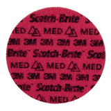 3M PN-DH Scotch-Brite Precision Surface Conditioning Disc, Medium, 7 in x NH (7100263920) (25 Pack) - 4