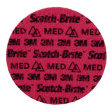 3M PN-DH Scotch-Brite Precision Surface Conditioning Disc, Medium, 7 in x NH (7100263920) (25 Pack) - 4