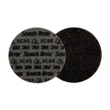3M PN-DH Scotch-Brite Precision Surface Conditioning Disc, Extra Coarse, Dark Gray, 7 in x NH, Hook and Loop (7100263923) (25 Pack)