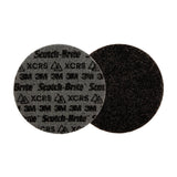 3M PN-DH Scotch-Brite Precision Surface Conditioning Disc, Extra Coarse, Dark Gray, 7 in x NH, Hook and Loop (7100263923) (25 Pack)