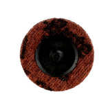 3M Scotch-Brite Roloc Precision Surface Conditioning Disc, TR, Coarse, Precision Shaped Ceramic, Nonwoven, Brown, 2 in (7100264092) (1000 Pack) - 2