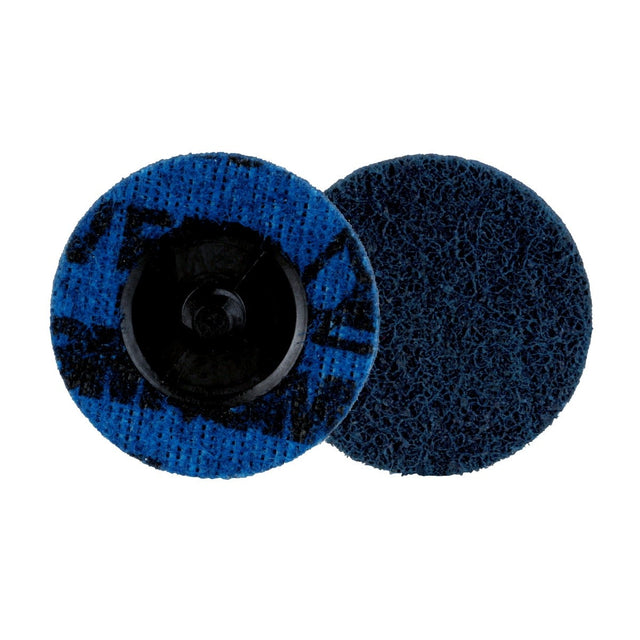 3M Scotch-Brite Roloc Precision Surface Conditioning Disc, PN-DR, TR, Very Fine, Blue, 2 in (7100264138) (1000 Pack)