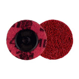 3M PN-DR Scotch-Brite Roloc Precision Surface Conditioning Disc, TR, Medium, Precision Shaped Ceramic, Nonwoven, Red, 2 in, Bulk (89296-case) (7100264141) (1000 Pack)