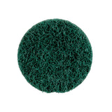 3M PN-DR Scotch-Brite Roloc Precision Surface Conditioning Disc, TR, Fine, Precision Shaped Ceramic, Green, 1-1/2 in (89317) (7100264152) (100 Pack) - 2