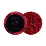 3M PN-DR Scotch-Brite Roloc Precision Surface Conditioning Disc, TR, Medium, Precision Shaped Ceramic, Nonwoven, Red, 1-1/2 in, Dispenser Pack (7100264163) (100 Pack)