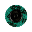 3M Scotch-Brite Roloc Precision Surface Conditioning Disc PN-DR Fine TR Ceramic Nonwoven Fiber Green 2 in Dispenser Pack (7100264171) (100 Pack)