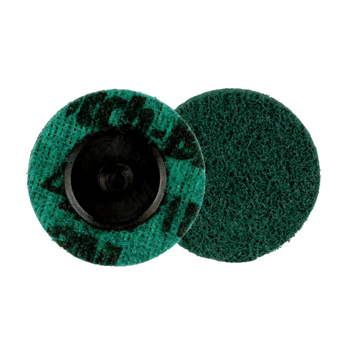 3M Scotch-Brite Roloc Precision Surface Conditioning Disc PN-DR Fine TR Ceramic Nonwoven Fiber Green 2 in Dispenser Pack (7100264171) (100 Pack) - 3