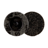 3M PN-DR Scotch-Brite Roloc Precision Surface Conditioning Disc, TR, Extra Coarse, Precision Shaped Ceramic, Dark Gray, 2 in (7100264172) (100 Pack)