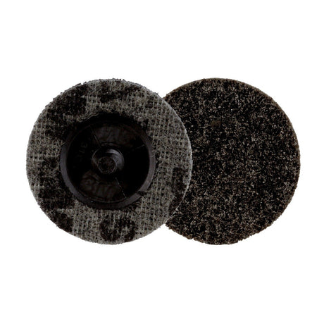 3M PN-DR Scotch-Brite Roloc Precision Surface Conditioning Disc, TR, Extra Coarse, Ceramic, Dark Gray, 2 in (7100264193) (1000 Pack)