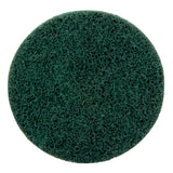 3M PN-DR Scotch-Brite Roloc Precision Surface Conditioning Disc, Fine, Precision Shaped Ceramic, Nonwoven, Green, TR, 3 in (7100264195) (100 Pack) - 2
