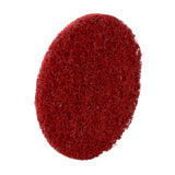 3M Scotch-Brite Roloc Precision Surface Conditioning Disc, PN-DR, Medium, TR, Red, 3 in (89291) (7100264196) (100 Pack) - 4
