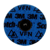 3M 89283 Scotch-Brite Roloc Precision Surface Conditioning Disc, PN-DR, Very Fine, TR, Blue, 4 in (7100264199) (100 Pack)