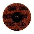 3M Scotch-Brite Roloc Precision Surface Conditioning Disc PN-DR Coarse TR 3 in Brown (7100264427) (1000 Pack)