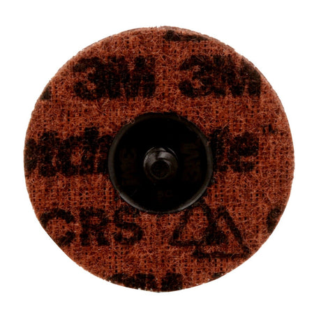 3M Scotch-Brite Roloc Precision Surface Conditioning Disc PN-DR Coarse TR 3 in Brown (7100264427) (1000 Pack)