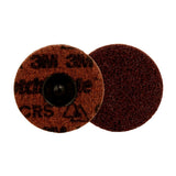 3M Scotch-Brite Roloc Precision Surface Conditioning Disc PN-DR Coarse TR 3 in Brown (7100264427) (1000 Pack) - 2