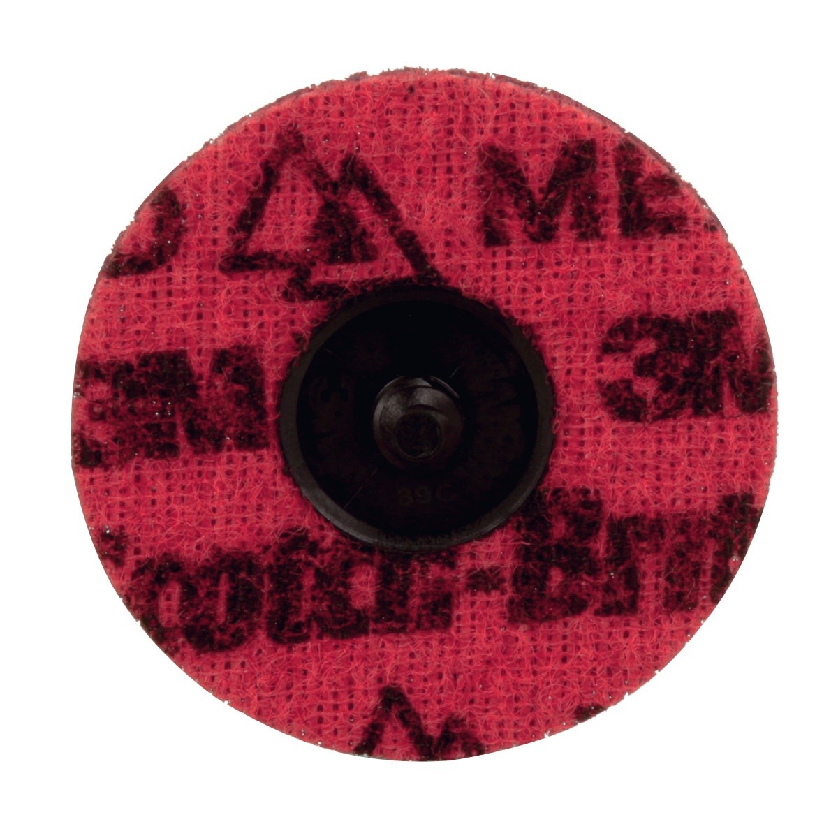 3M PN-DR Scotch-Brite Roloc Precision Surface Conditioning Disc, TR, Medium, Red, 3 in (7100264428) (1000 Pack) - 2