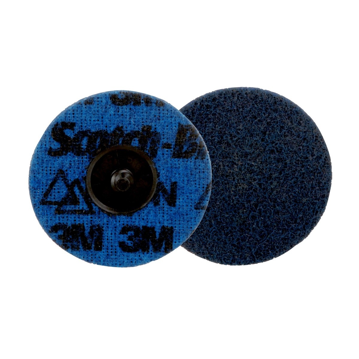 3M PN-DR Scotch-Brite Roloc Precision Surface Conditioning Disc, TR, Very Fine, Precision Shaped Ceramic, Blue, 3 in (7100264429) (1000 Pack) - 2