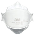 3M 37192 Aura Particulate Respirator 9210+, N95 Disposable Individually Wrapped Flat Fold, White (7100266132) (240 Pack)