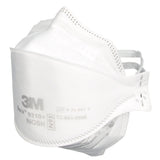 3M 37192 Aura Particulate Respirator 9210+, N95 Disposable Individually Wrapped Flat Fold, White (7100266132) (240 Pack) - 3