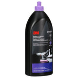 3M Perfect-It Random Orbital Polish, Fine, Purple, 1 Quart (32 fl oz/946 mL) for Automotive Buffing and Polishing (34134) (7100270075) (6 Pack)
