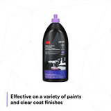 3M Perfect-It Random Orbital Polish, Fine, Purple, 1 Quart (32 fl oz/946 mL) for Automotive Buffing and Polishing (34134) (7100270075) (6 Pack) - 7