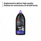 3M Perfect-It Random Orbital Polish, Fine, Purple, 1 Quart (32 fl oz/946 mL) for Automotive Buffing and Polishing (34134) (7100270075) (6 Pack) - 8