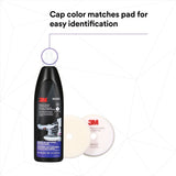 3M Perfect-It Random Orbital Compound, Fast Cutting Automotive Buffing and Polishing Compound, White, 1 Pint 16 fl oz (34130) (7100270076) (6 Pack) - 4