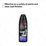 3M Perfect-It Random Orbital Compound, Fast Cutting Automotive Buffing and Polishing Compound, White, 1 Pint 16 fl oz (34130) (7100270076) (6 Pack) - 6