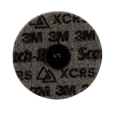 3M PN-DR Scotch-Brite Roloc Precision Surface Conditioning Disc, TR, Extra Coarse, Dark Gray, 4 in (7100270872) (100 Pack)