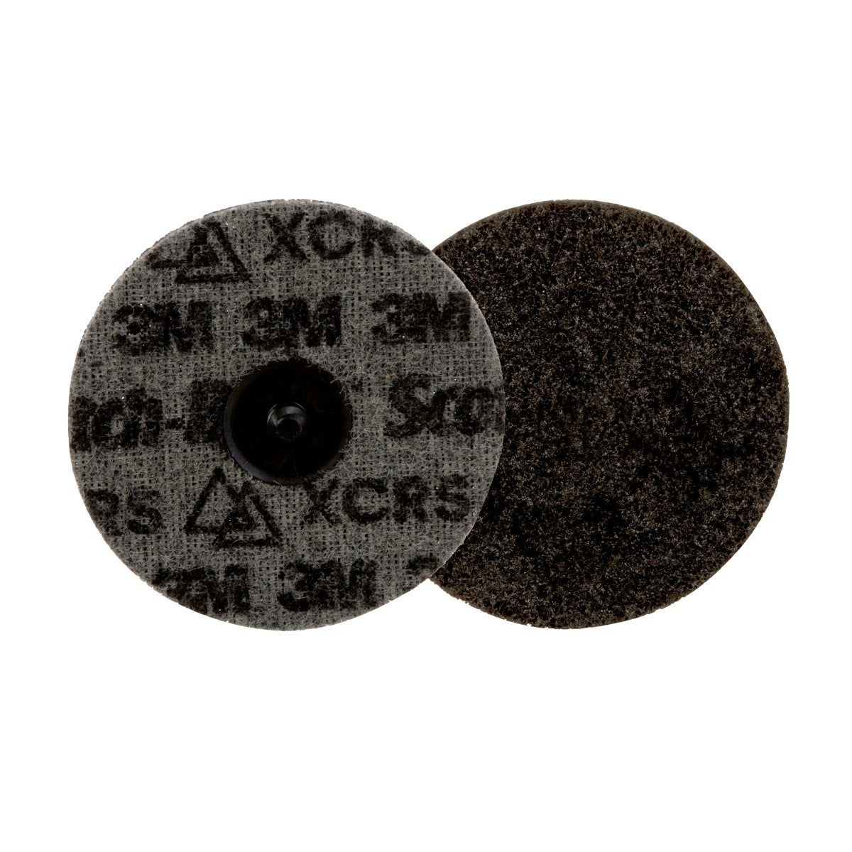 3M PN-DR Scotch-Brite Roloc Precision Surface Conditioning Disc, TR, Extra Coarse, Dark Gray, 4 in (7100270872) (100 Pack) - 2