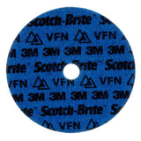 3M PN-DH Scotch-Brite Precision Surface Conditioning Disc, Very Fine, Blue, 7 in x 7/8 in Center Hole, Hook and Loop (7100271024) (25 Pack) - 2