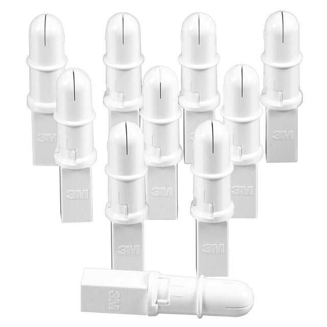 3M 33995 OEM Match Adjustable Ripple Tip Single Use Plastic Nozzle White (7100271058) (50 Pack)