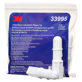 3M 33995 OEM Match Adjustable Ripple Tip Single Use Plastic Nozzle White (7100271058) (50 Pack) - 6