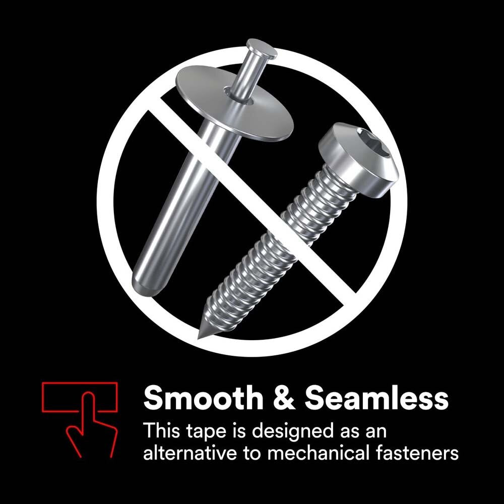 3M 7100273131 VHB Tape RP+230GF, Gray, 1/2 in x 36 yd, 90 mil, Film Liner (18 Pack) - 10