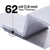 3M RP+160GF VHB Tape, Gray, 1 in x 36 yd, 62 mil, Film Liner (7100273259) (9 Pack) - 8