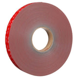 3M 7100273400 VHB Tape RP+160GF, Gray, 1/2 in x 36 yd, 62 mil, Film Liner (18 Pack) - 3
