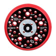 3M Xtract Hookit Hook and Loop Sanding Disc Backup Pad, Hard, Red, 5 in, 44 Holes, Low Profile, Max 12000 RPM OPM, 5/16-24 EXT (89410) (7100273463) (10 Pack)