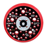 3M Xtract Hookit Hook and Loop Sanding Disc Backup Pad, Hard, Red, 5 in, 44 Holes, Low Profile, Max 12000 RPM OPM, 5/16-24 EXT (89410) (7100273463) (10 Pack)