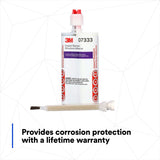 3M Impact Resistant Structural Adhesive, Two-Part Epoxy, Purple, 200 mL 6.75 fl oz Cartridge (07333) (7100273723) (6 Pack) - 7