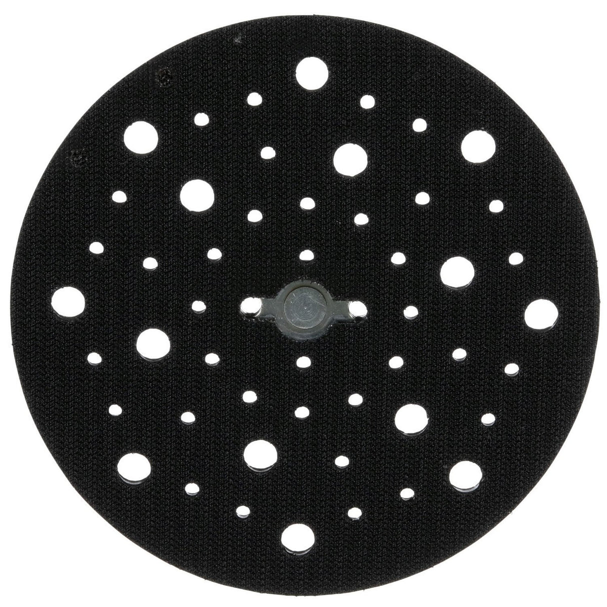 3M Xtract Hookit Back-up Pad, Extra Hard, Black, 6 in, 49 Holes, 5/16-24 EXT, Max 12000 rpm (89053) (7100273863) (10 Pack)