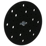 3M Xtract Hookit Back-up Pad, Extra Hard, Black, 6 in, 49 Holes, 5/16-24 EXT, Max 12000 rpm (89053) (7100273863) (10 Pack) - 4