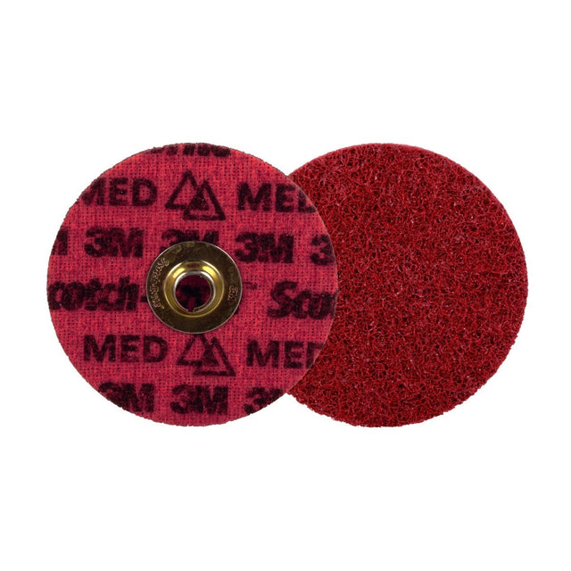 3M PN-DN Scotch-Brite Precision Surface Conditioning TN Quick Change Disc, Medium, 4-1/2 in (7100274538) (10 Pack)