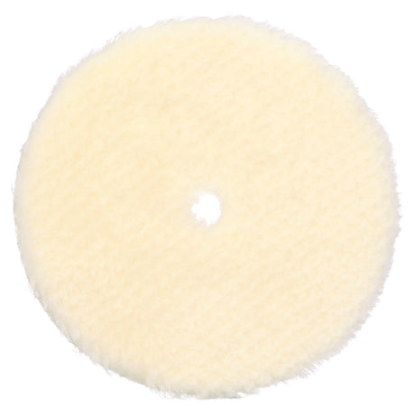 3M 34124 Hookit Random Orbital Coarse Wool Compounding Pad, White, 6 in x 150 mm (7100276846) (12 Pack)