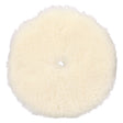 3M 34121 Hookit Random Orbital Medium Wool Compounding Pad, White, 5 in x 130 mm (7100276848) (12 Pack)