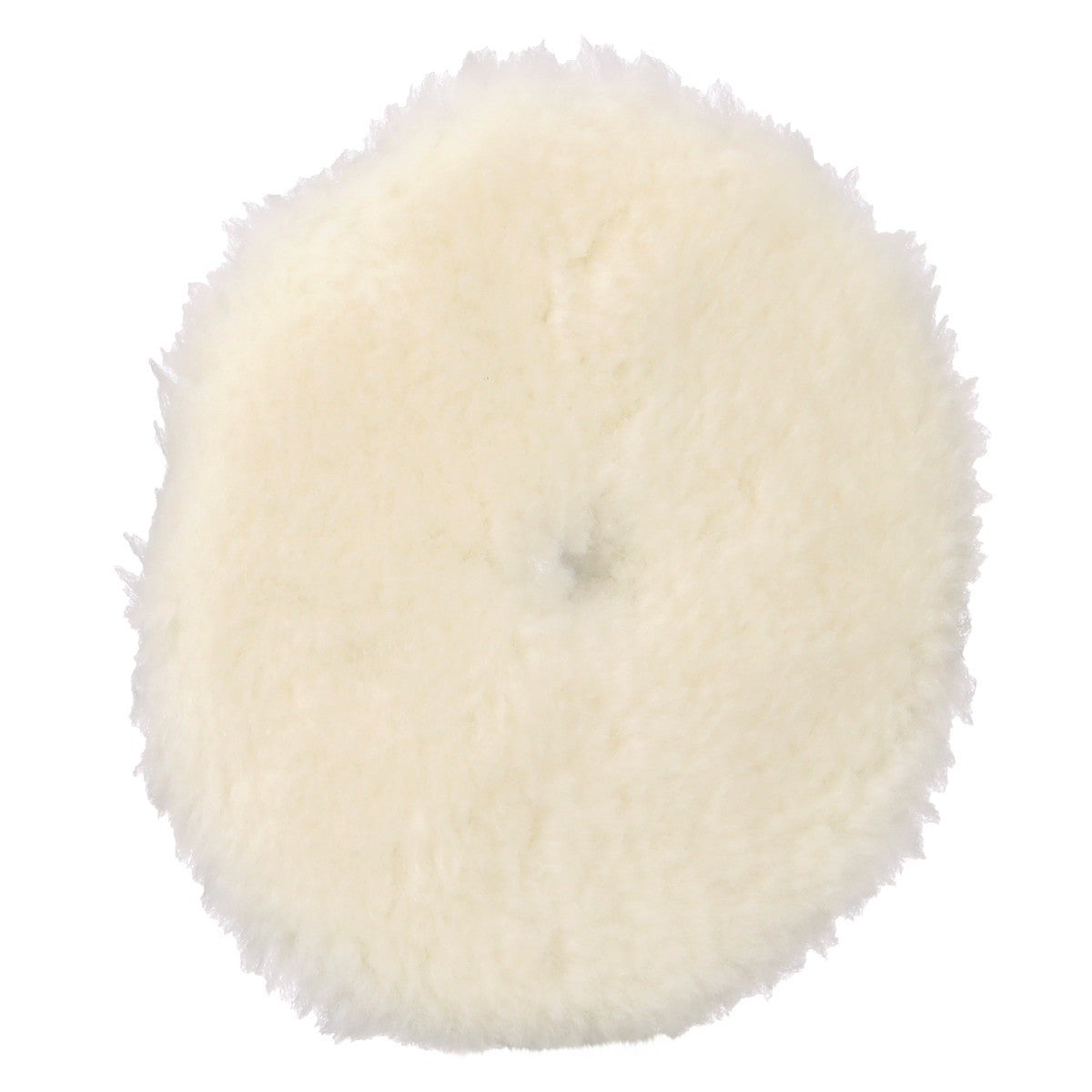 3M 34121 Hookit Random Orbital Medium Wool Compounding Pad, White, 5 in x 130 mm (7100276848) (12 Pack) - 3