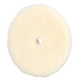 3M 34120 Hookit Random Orbital Coarse Wool Compounding Pads, White, 5 in x 130 mm (7100276851) (12 Pack) - 3