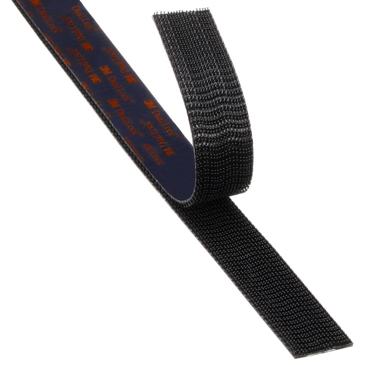 3M TB3550CF TB3550 Dual Lock Reclosable Fastener Type 250/250 Black 1 in x 10 ft Roll (7100277124) (8 Pack)