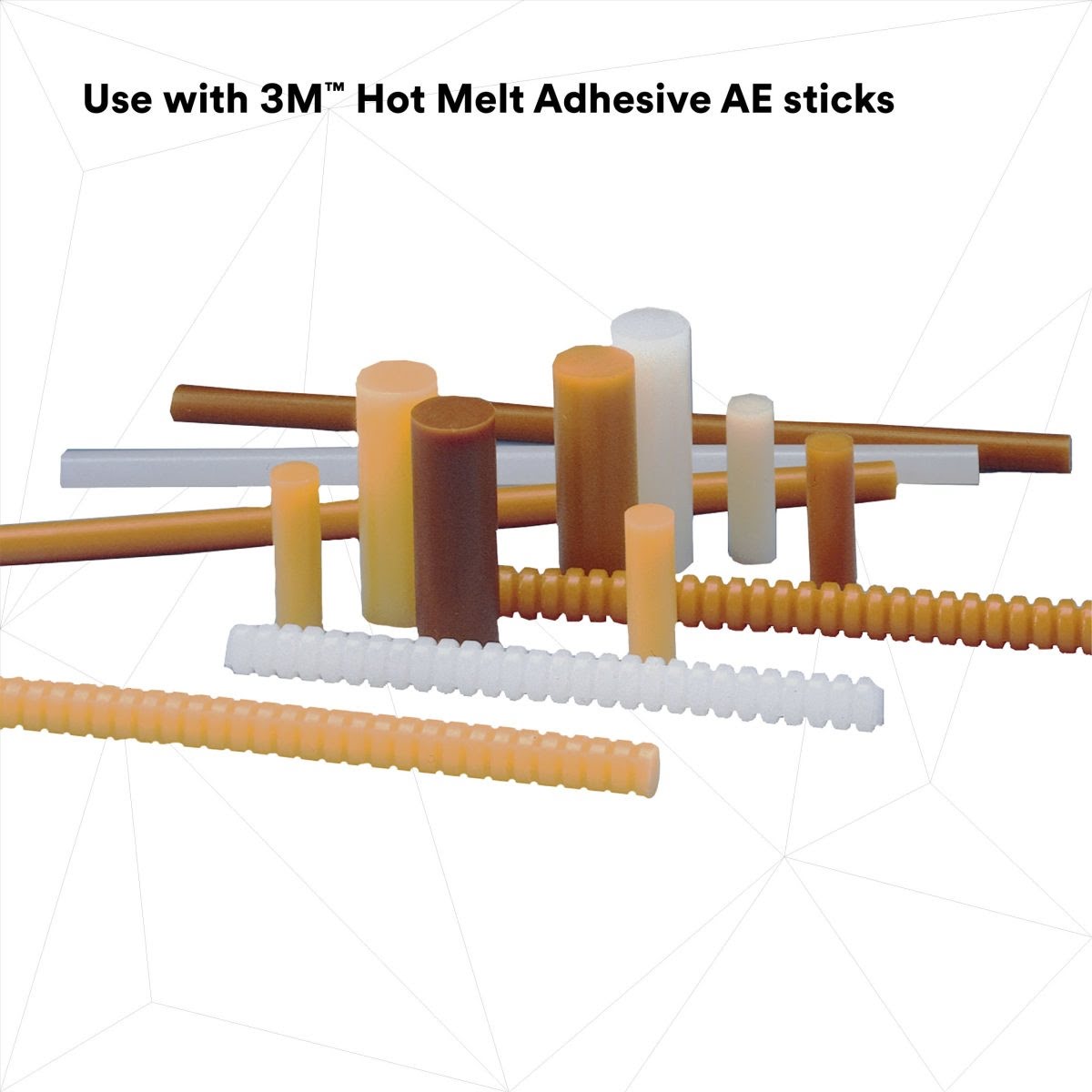 3M HOT MELT Hot Melt Applicator AE GEN II 120V Light Duty Self Regulating Heater Built in Stand Adjustable Output (7100278995) - 2