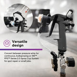 3M PPS Performance Industrial Spray Gun Starter Kit with PPS Series 2.0 22 oz Cup System, 12 Replaceable Nozzles, Whip Hose, Air Control Valve (26878) (7100283739) (2 Pack) - 6