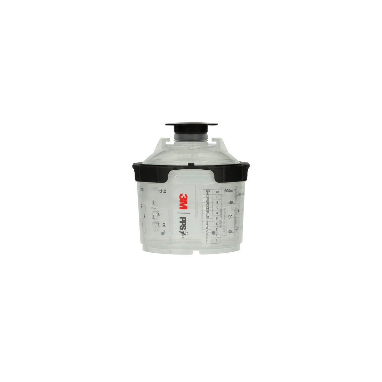 3M 26028 PPS Spray Cup System Kit, Micro, 3 oz, 200 Micron Filter, Lids, Liners and Plugs (7100283749) - 2